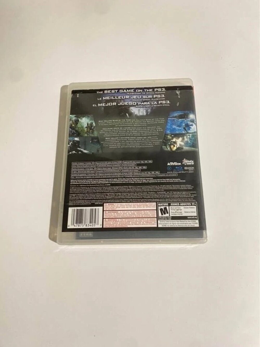 PlayStation 3 Call of Duty 4 Modern Warfare [Game of the Year] CIB Complete - Picture 2 of 8